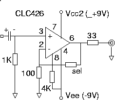 coax driver 
      circuit