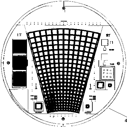 MVD pad detector mask